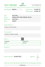Xraw-Peps Semaglutide powder, whatsapp +17372886297 Test Report #66342.png