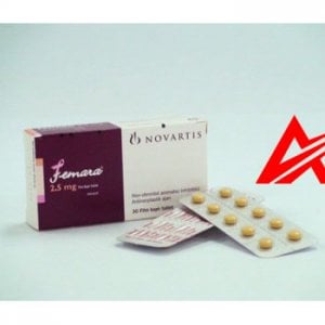 Novartis Femara (Letrozole) 30 tabs 2.5 mg/tab