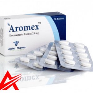 Buy original Alpha Pharma Aromex (Aromasin, Exemestan) 30 tabs 25 mg/tab