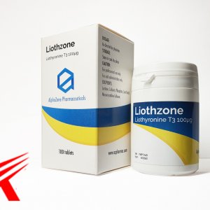 AlphaZone Pharmaceuticals Liothzone – T3 100mcg.
