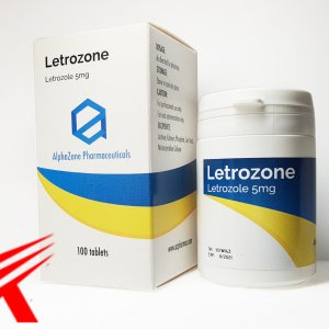AlphaZone Pharmaceuticals Letrozone – Letrozole 5mg/100 tabs.