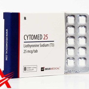 Cytomed 25mg – Liothyronine Sodium – Deus Medical