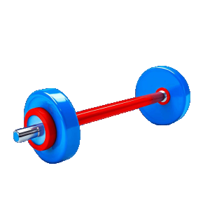 Roid Shark barbell.png