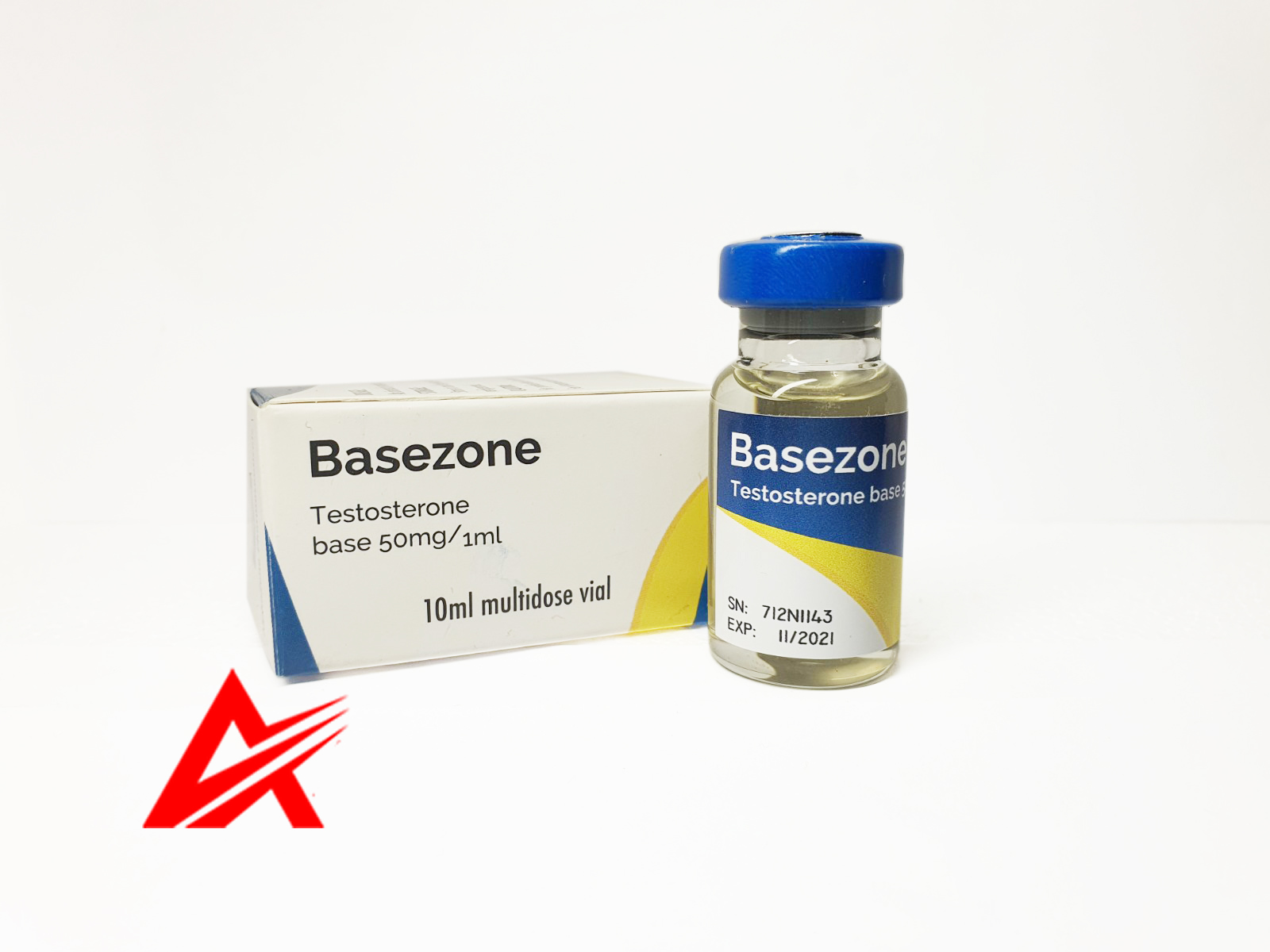 AlphaZone Pharmaceuticals Testosterone base 50 mg / 1 ml