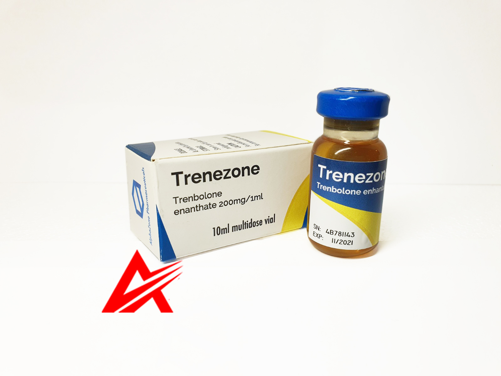 AlphaZone Pharmaceuticals Trenezone – Trenbolone enanthate 200mg.