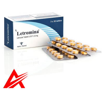 Buy original Alpha Pharma Letromina (Letrozole) 30 tabs 2.5 mg/tab (expired)
