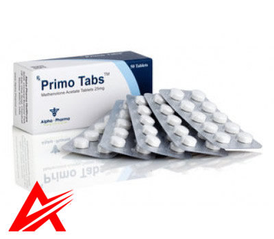 Buy original Alpha Pharma Primo tabs 50tabs 25mg/tab